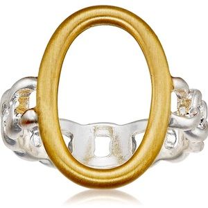 Lucky Brand Links On Links Chain Ring, Sz 7, NWT
